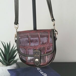 Dooney & Bourke Burgundy Crossbody Bag